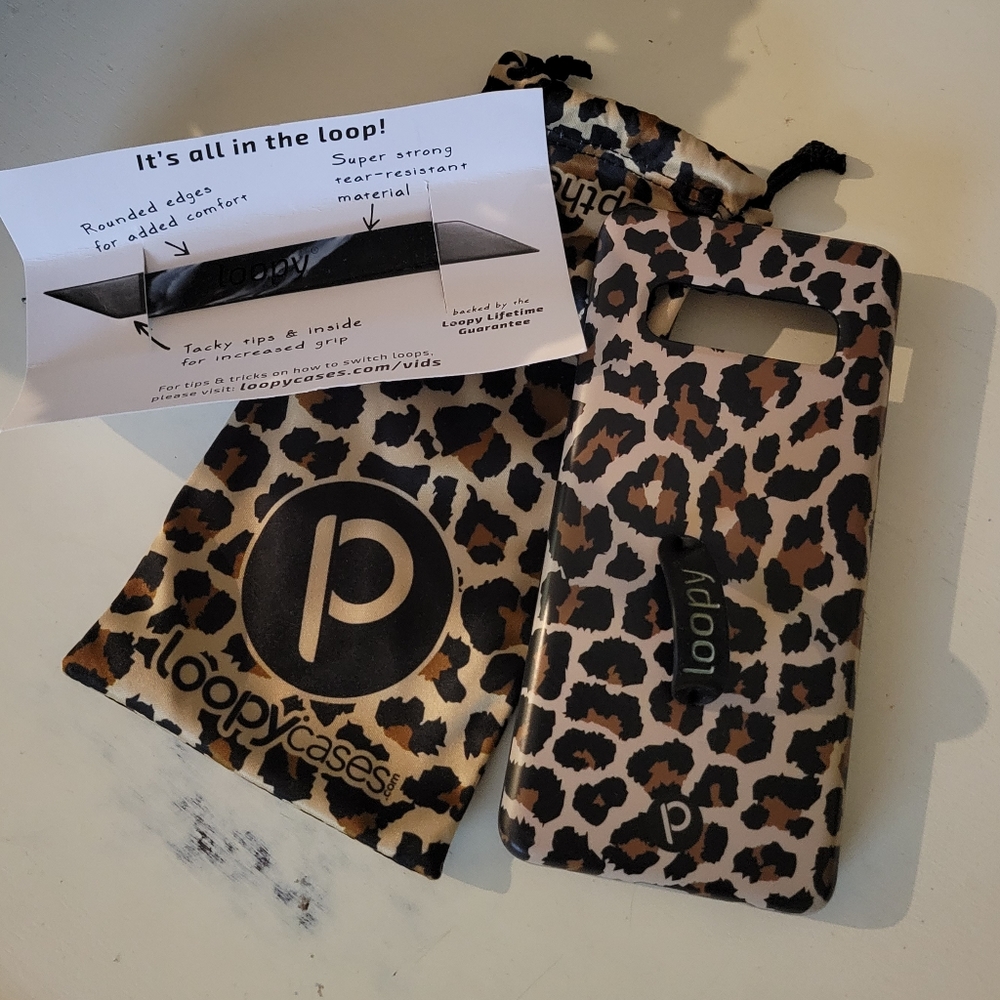 Loopy Leopard case for S10 Plus